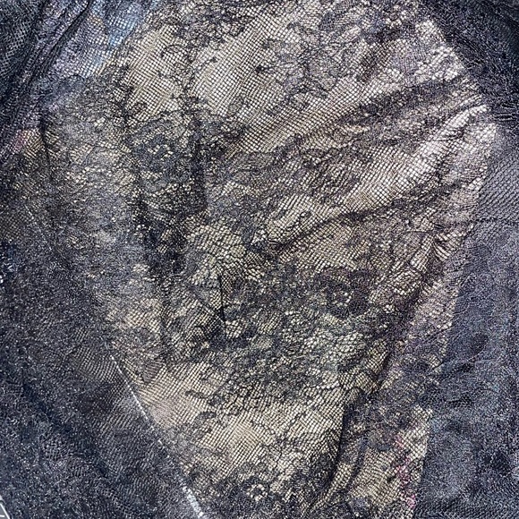 Lulus Black Strapless‎ Lace Dress - Picture 7 of 11